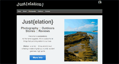 Desktop Screenshot of justelation.com