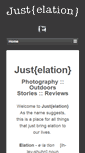 Mobile Screenshot of justelation.com